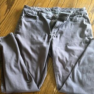 Gray Casual Pants